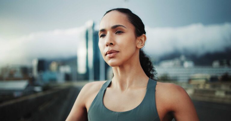 Athletic woman